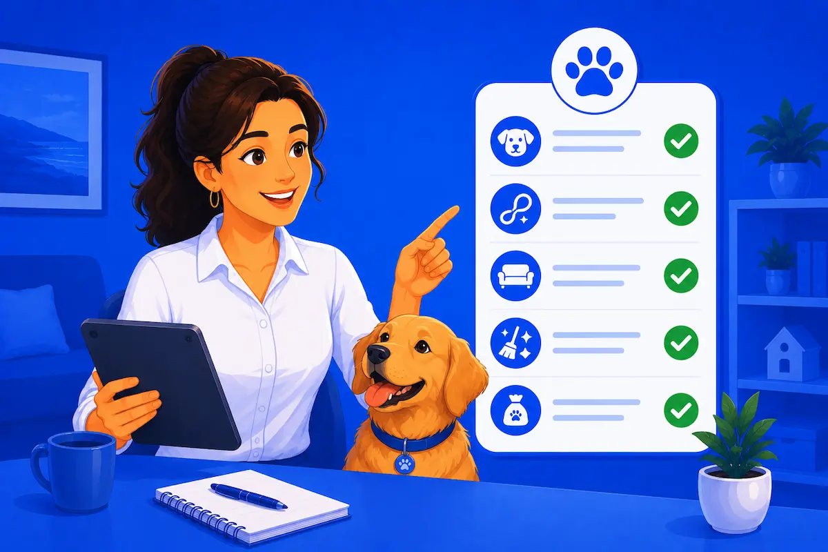 Airbnb pet friendly: o que informar ao hóspede antes e depois do check-in