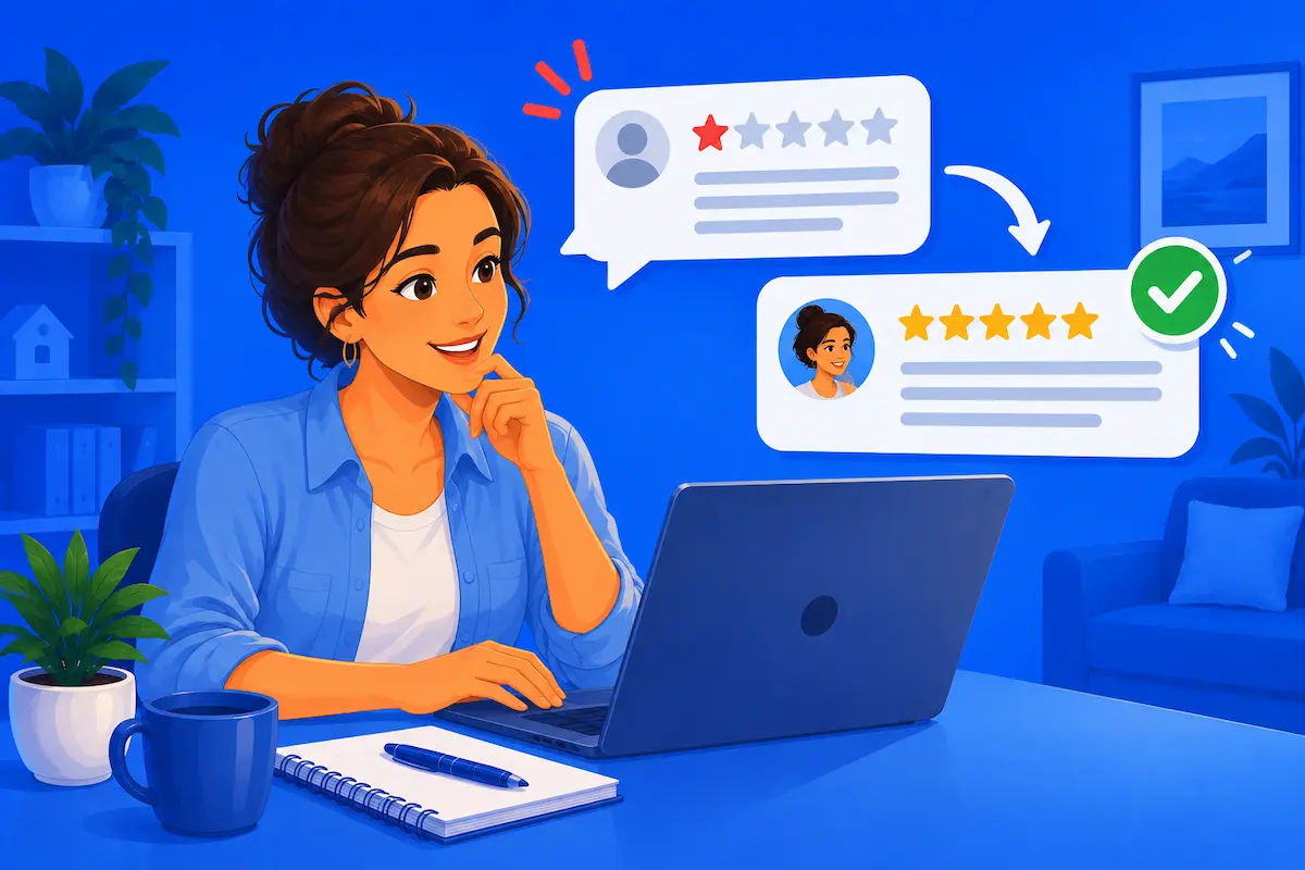 Como responder avaliações negativas no Airbnb e no Booking